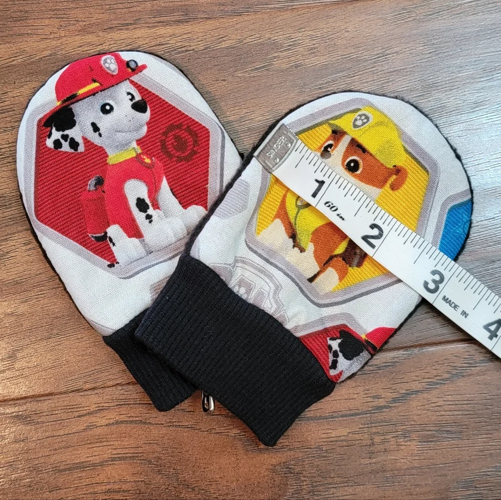 PAW Patrol Fleece Fabric Baby Mittens